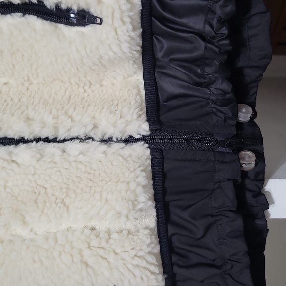 3.1 Phillip Lim Off white Merino series sherpa cropped bomber jacket - Picture 4 of 8